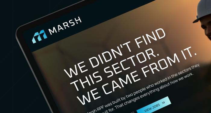 Tablet Corner Logo (Marsh)